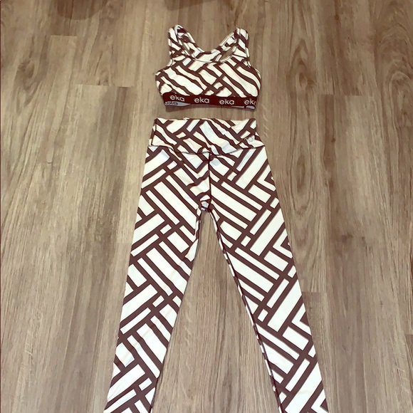 eka yoga Pants - High Waist Heaven EKA S/M BLK & WHITE❤️ BNWT